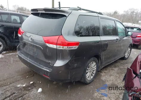 2012 Toyota Sienna Xle V6 8 Passenger from USA, damaged, VIN 5TDYK3DC6CS246443